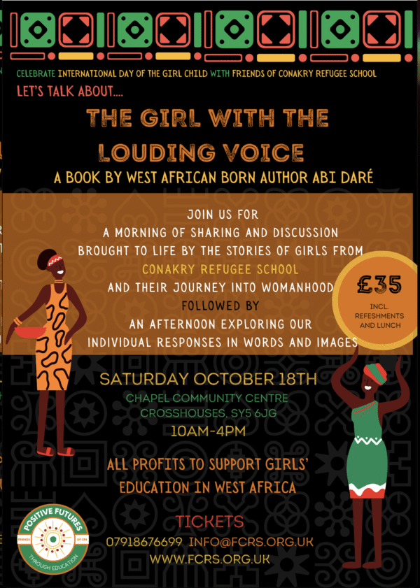 "The Girl With The Louding Voice" day workshop supporting girls' education